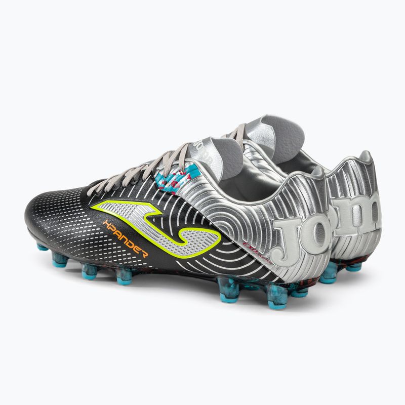 Joma men's football boots Xpander FG black/silver 3