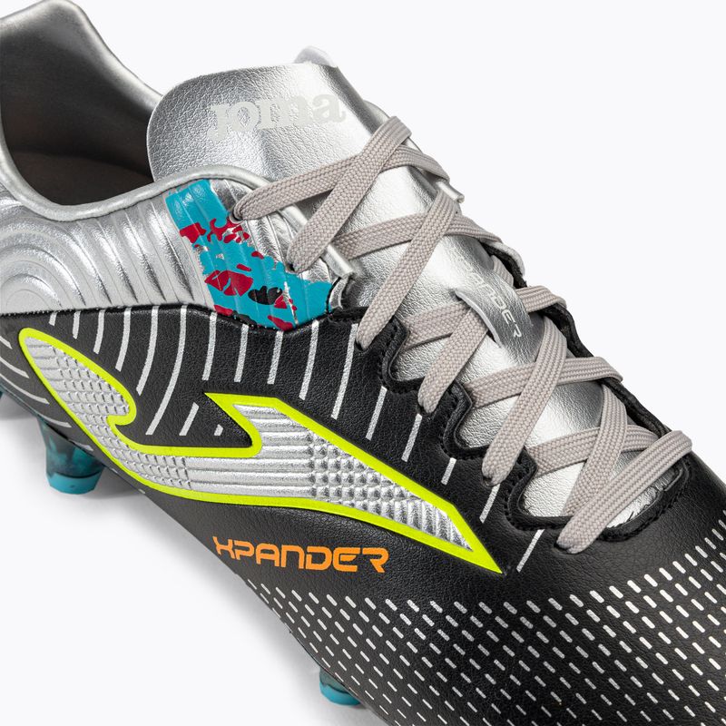 Joma men's football boots Xpander FG black/silver 8