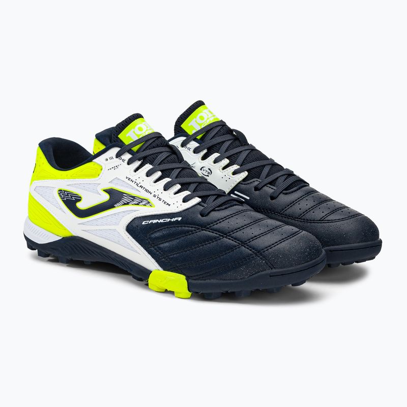 Men's football boots Joma Cancha TF navy/white 4