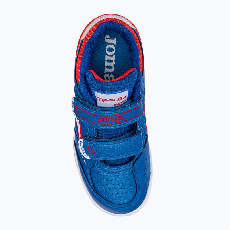 Children's football boots Joma Top Flex IN royal/red 6