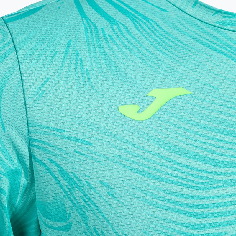 Men's tennis shirt Joma Challenge turquoise 3