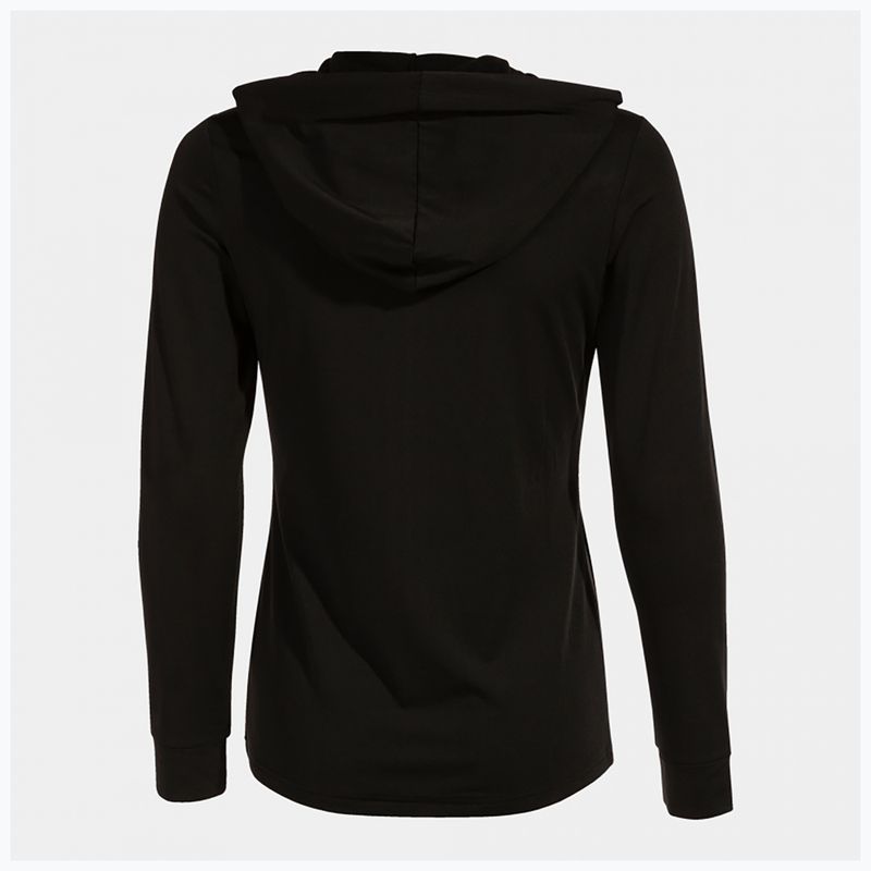 Women's tennis sweatshirt Joma Sculpture II Zip-Up Hoodie black 11