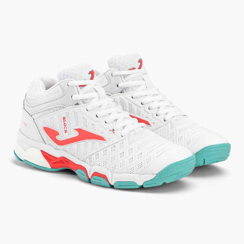 Women's volleyball shoes Joma V.Block 2302 white VBLOLS2302 4