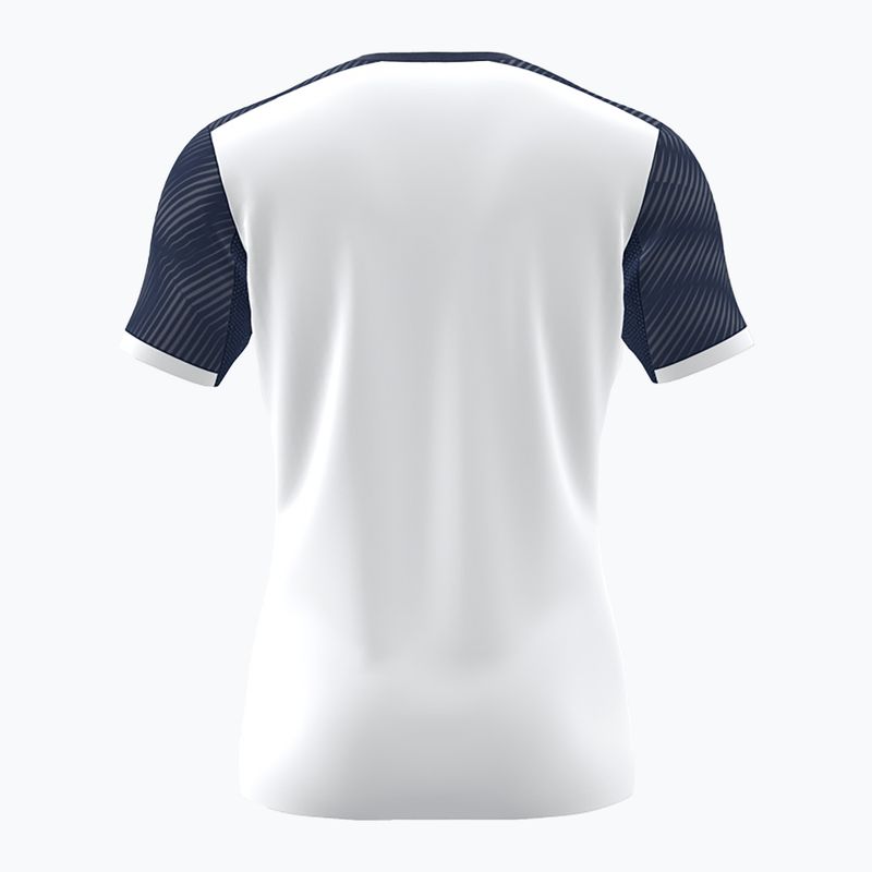 Joma Montreal tennis shirt white/navy 2