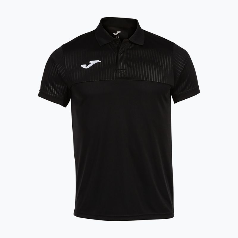 Men's tennis polo shirt Joma Montreal black