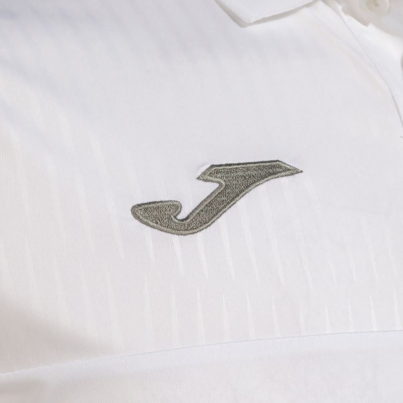 Men's tennis polo shirt Joma Montreal white 4