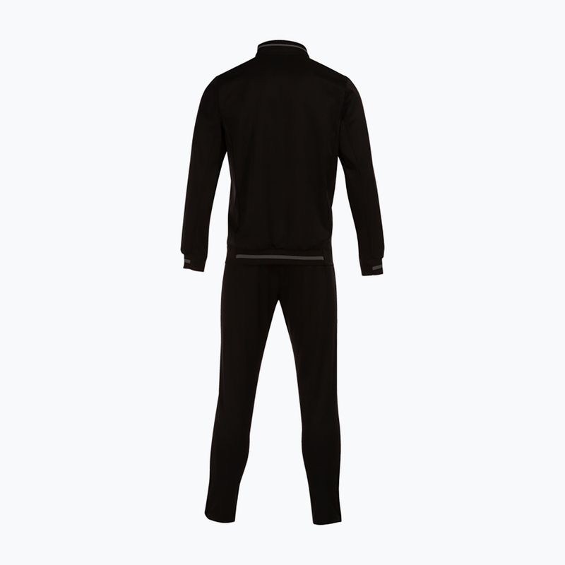 Men's tracksuit Joma Montreal black/anthracite 2