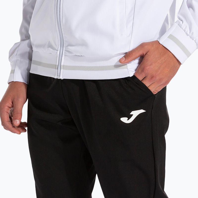 Men's tennis tracksuit Joma Montreal white/black 9