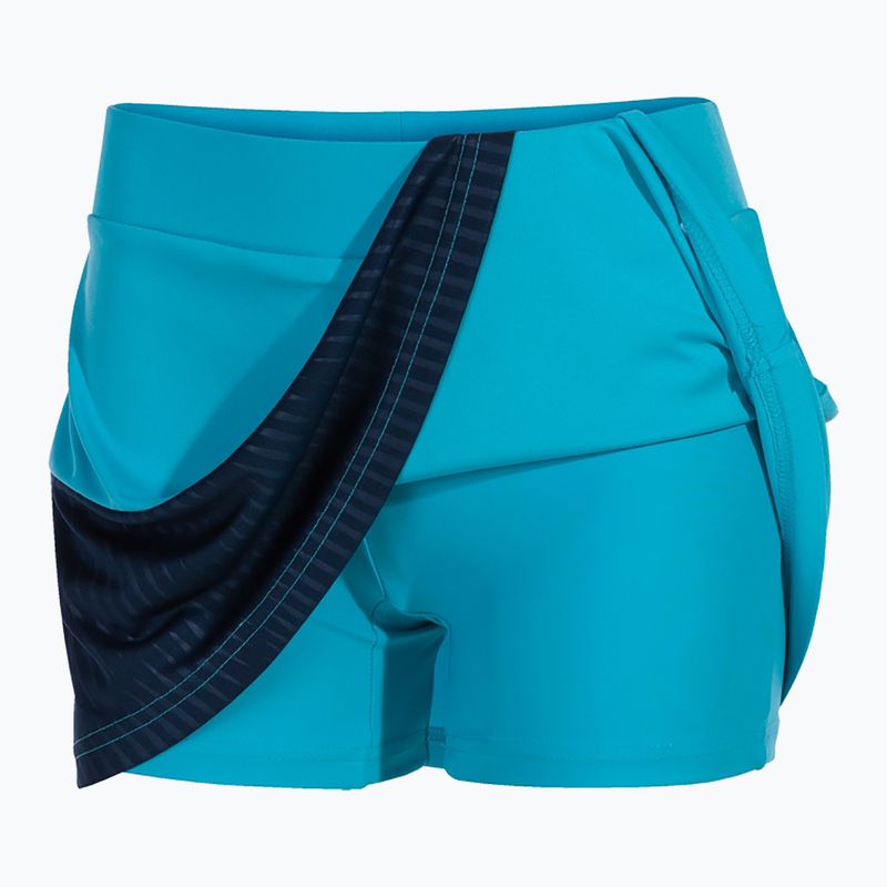 Women's tennis skirt Joma Montreal fluor turquoise/navy 12