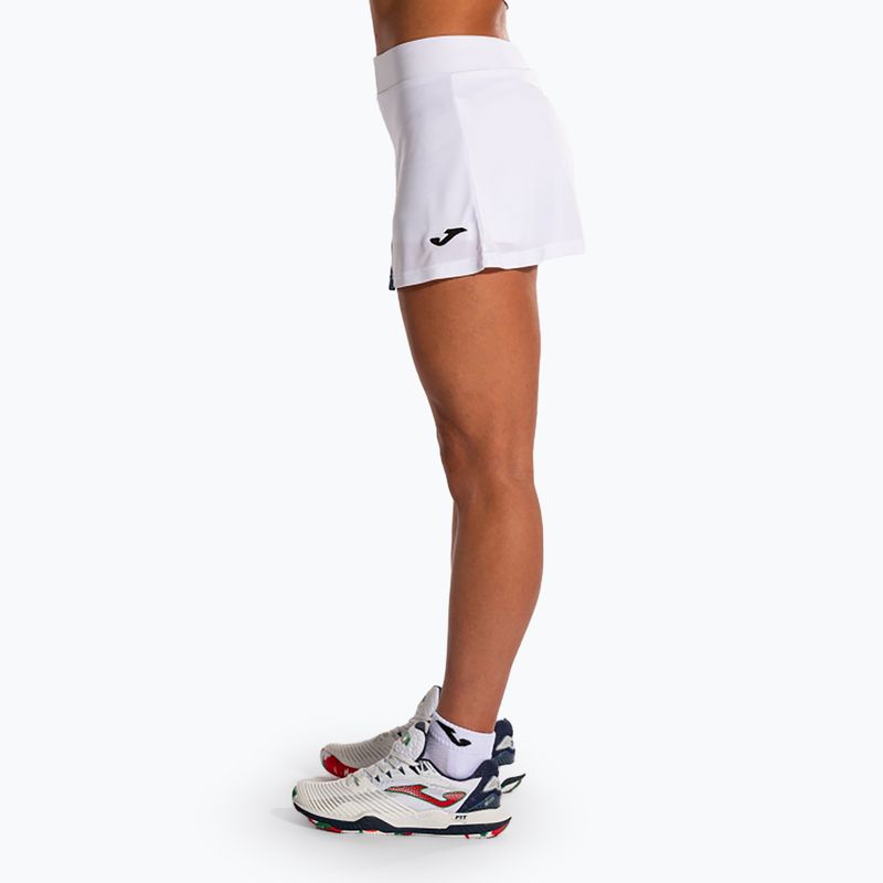 Women's tennis skirt Joma Montreal white/navy 5