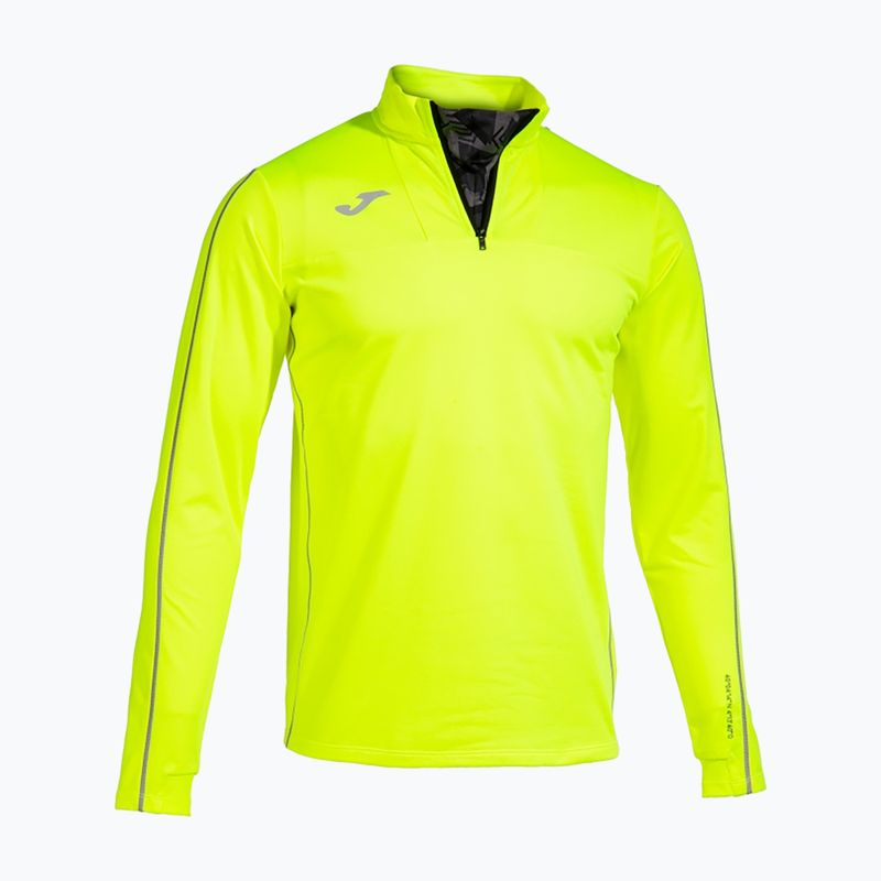 Men's Joma R-Trail Nature fluor yellow running sweatshirt 3