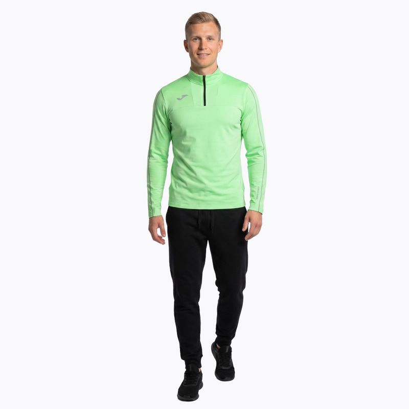 Men's Joma R-Trail Nature green running sweatshirt 2