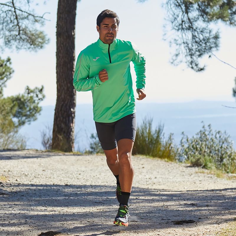 Men's Joma R-Trail Nature green running sweatshirt 8