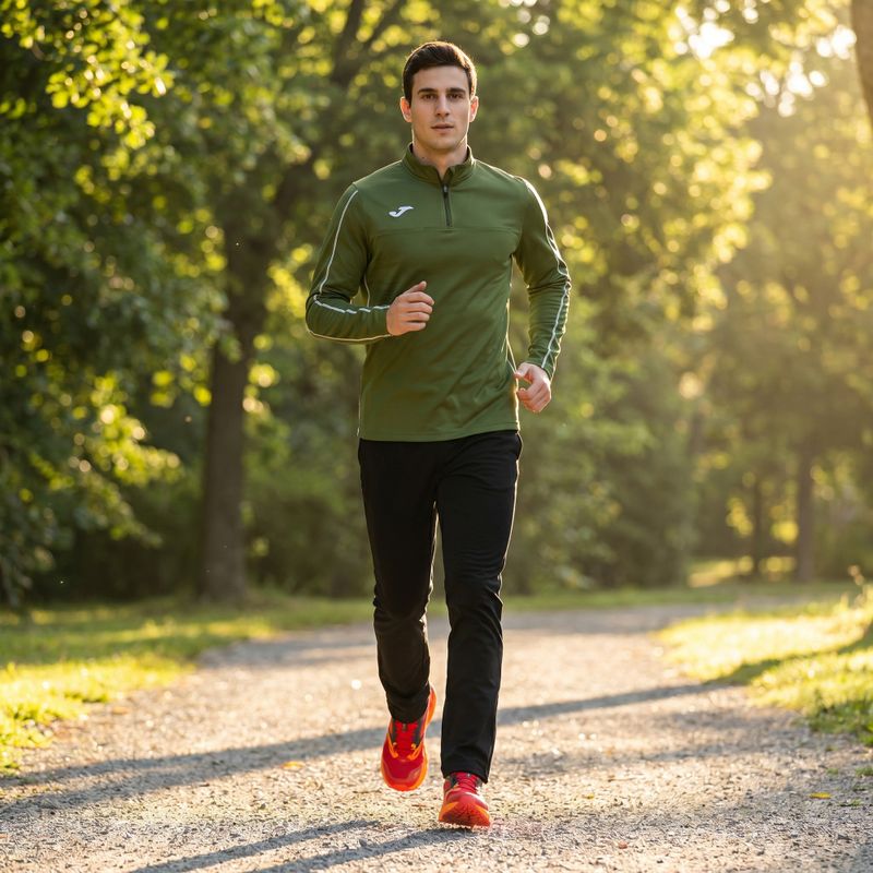 Men's Joma R-Trail Nature khaki running sweatshirt 11