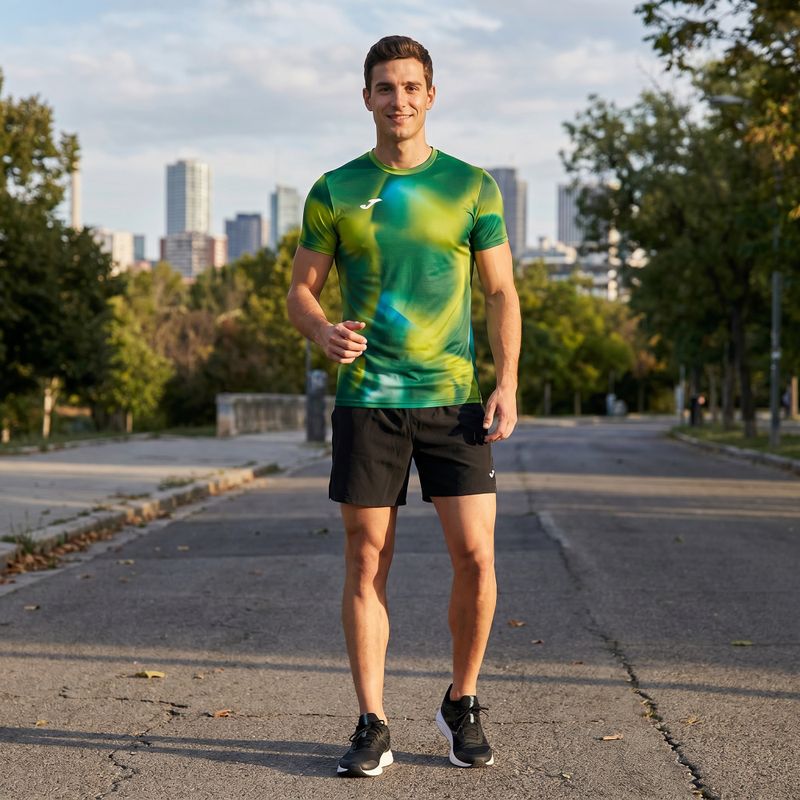 Men's Joma R-Trail Nature green running shirt 8