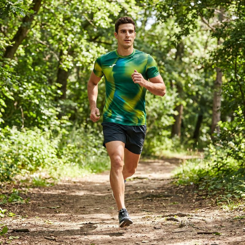 Men's Joma R-Trail Nature green running shirt 9