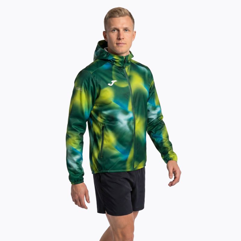 Men's Joma R-Trail Nature Raincoat running jacket green 103218 2