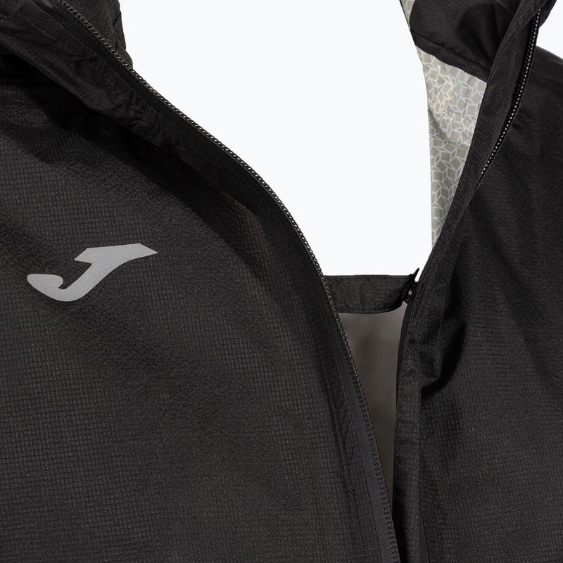 Women's running jacket Joma R-City Iconic Raincoat black 6