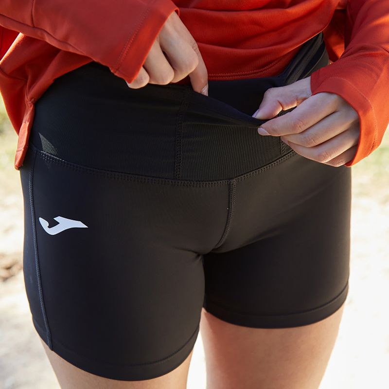 Women's running shorts Joma R-Trail Nature black 9