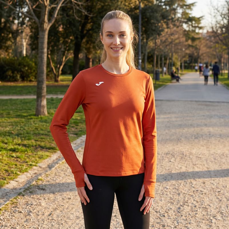 Joma R-Nature women's running sweatshirt red 901822.624 11