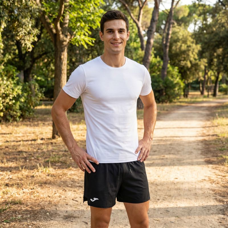 Men's Joma R-City running shorts black 103170.100 11