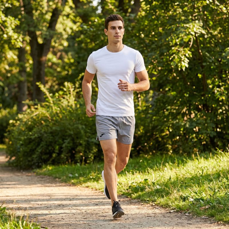 Men's Joma R-City grey running shorts 103170.276 13