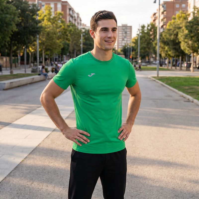 Men's running shirt Joma R-City green 103171.425 5