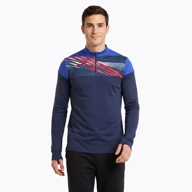 Men's Joma Elite X navy blue running sweatshirt 901810.337 3