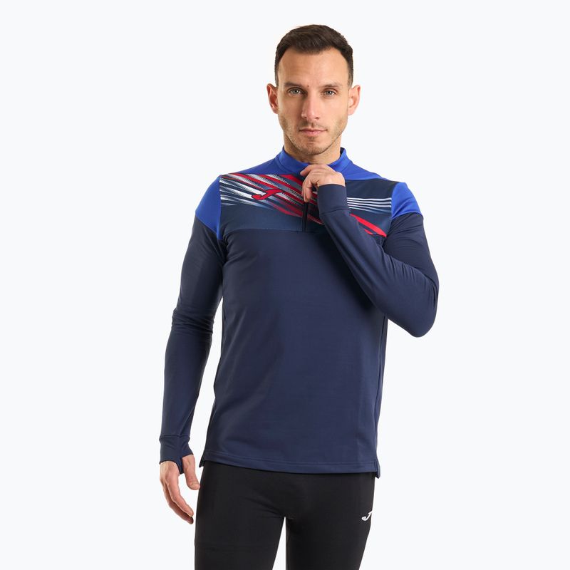 Men's Joma Elite X navy blue running sweatshirt 901810.337