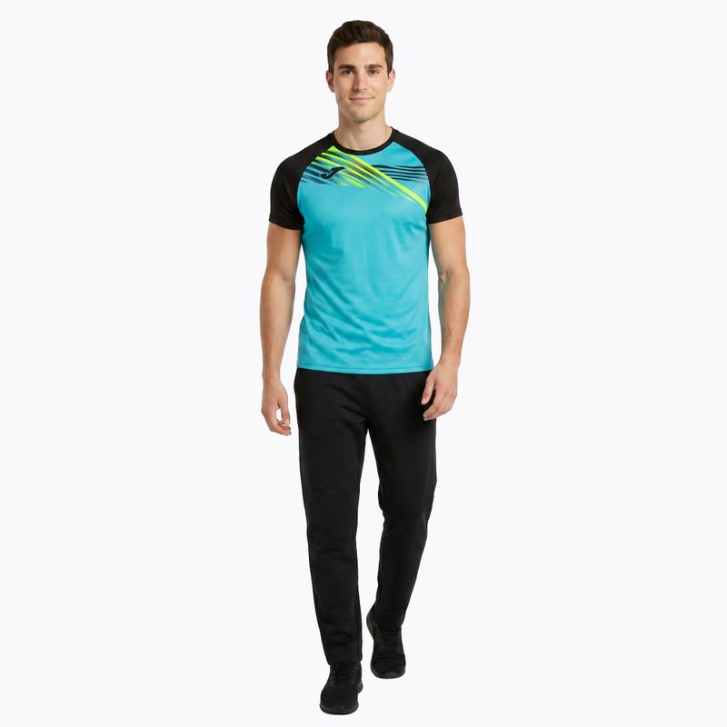 Men's Joma Elite X turquoise running shirt 103101.011 2