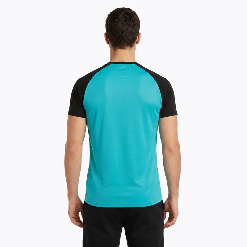 Men's Joma Elite X turquoise running shirt 103101.011 3