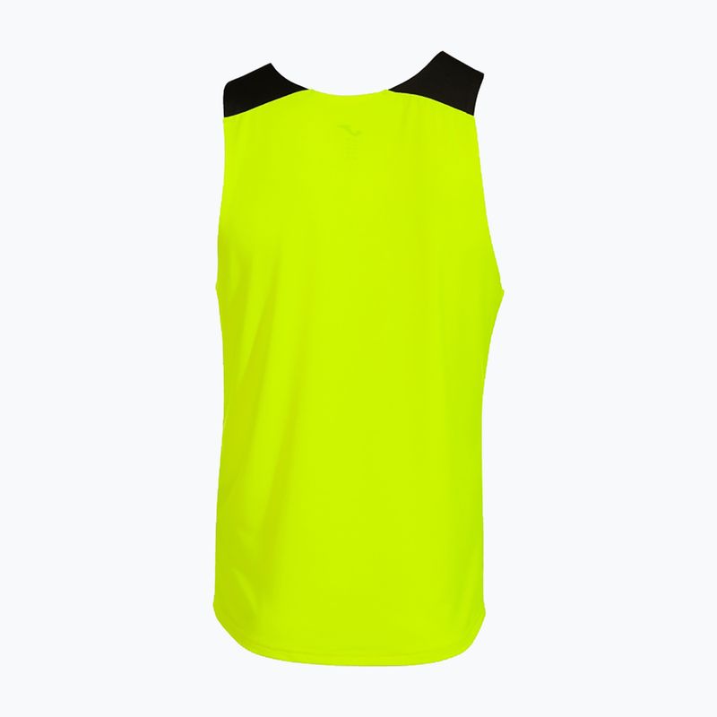 Men's running tank top Joma Elite X yellow 103102.061 2