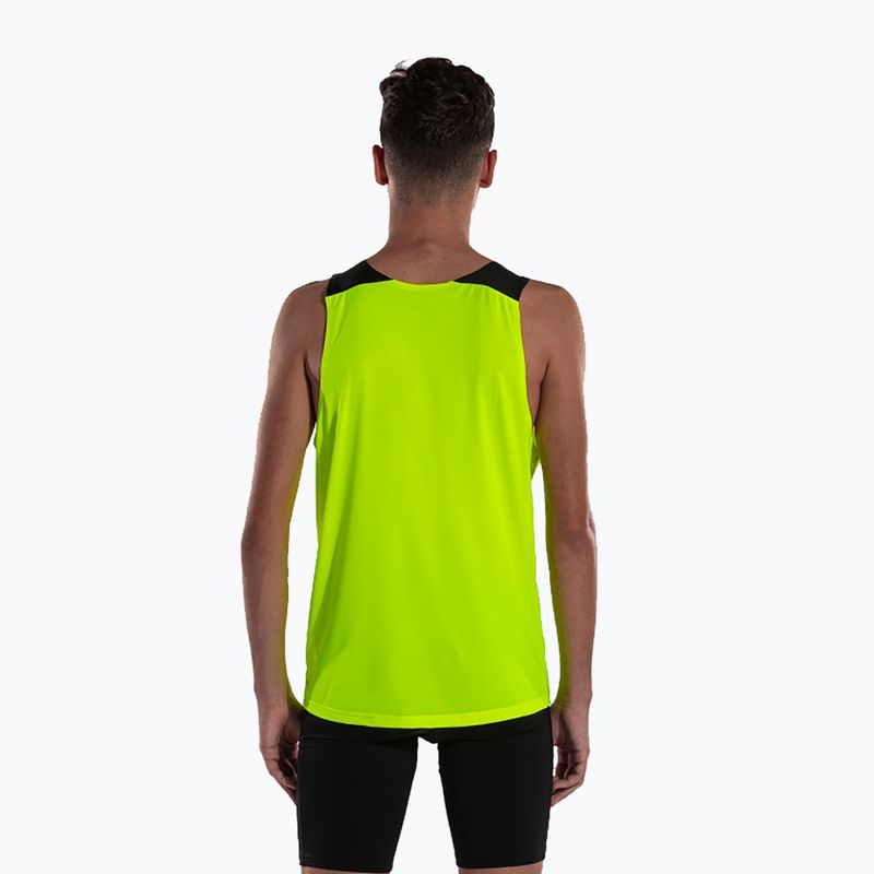 Men's running tank top Joma Elite X yellow 103102.061 4