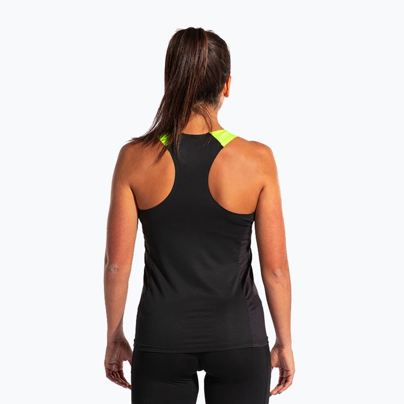 Women's running tank top Joma Elite X black 901812.121 2