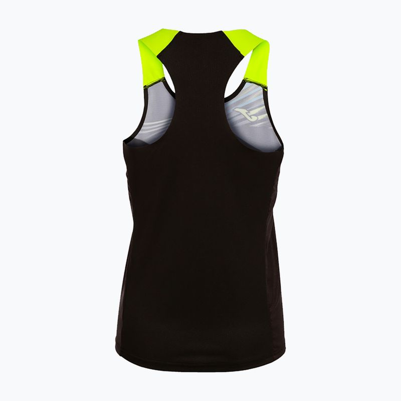 Women's running tank top Joma Elite X black 901812.121 5