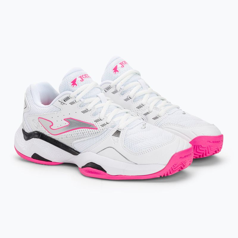 Women's tennis shoes Joma Master 1000 Lady P white/fuchsia 4