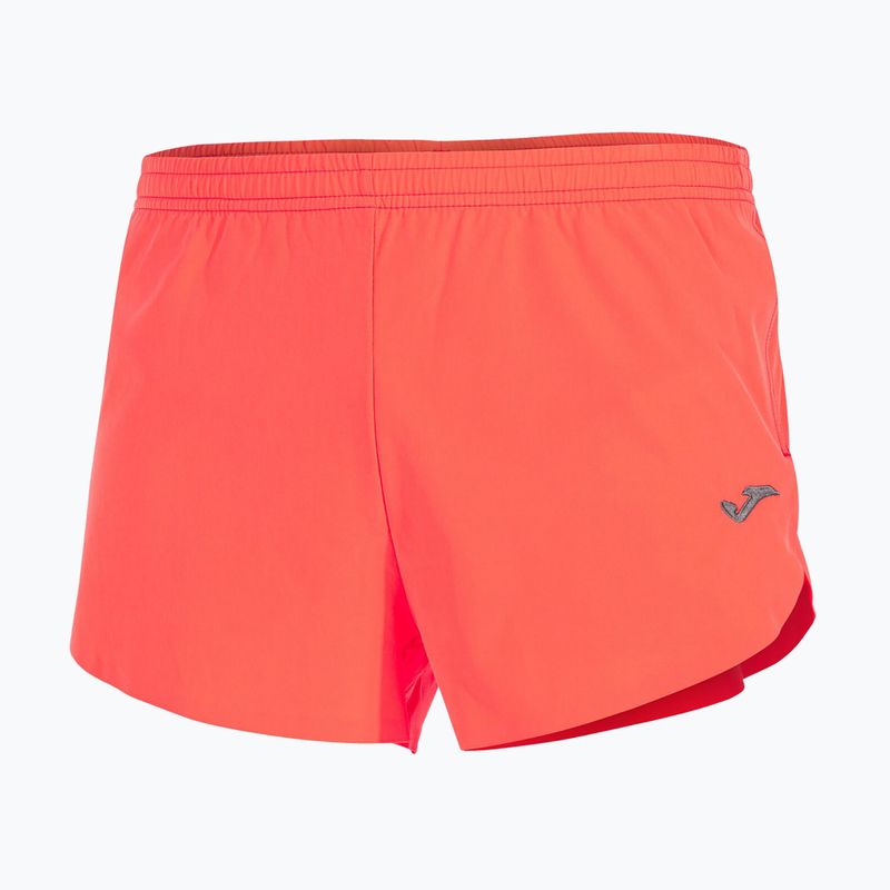 Joma Olimpia fluor coral running shorts