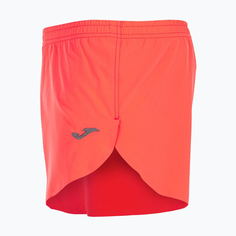 Joma Olimpia fluor coral running shorts 4