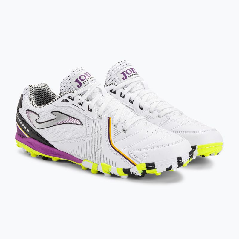 Men's Joma Dribling TF football boots white/black 5