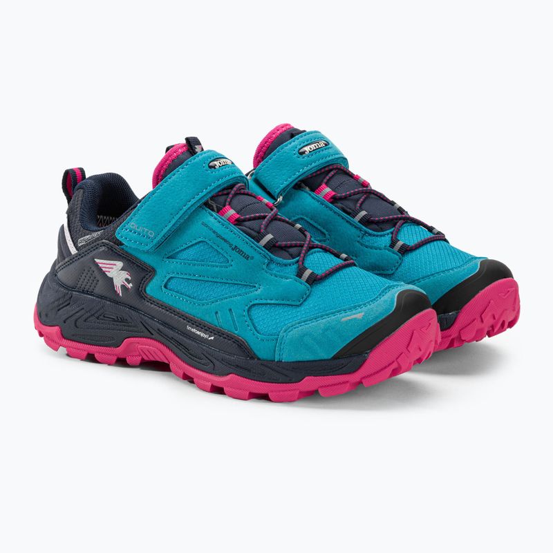 Joma Quito Jr 2327 turquoise children's running shoes 4