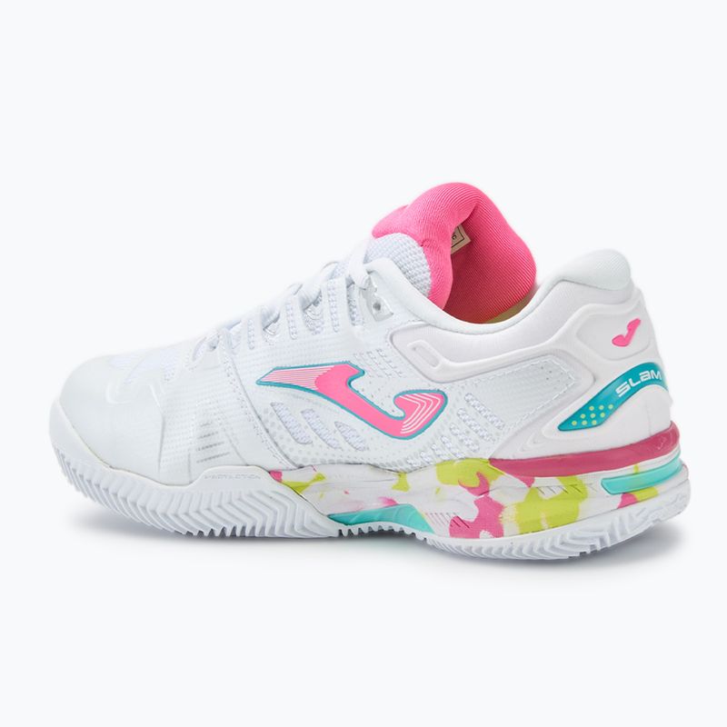 Children's tennis shoes Joma Slam JR C white/pink 3