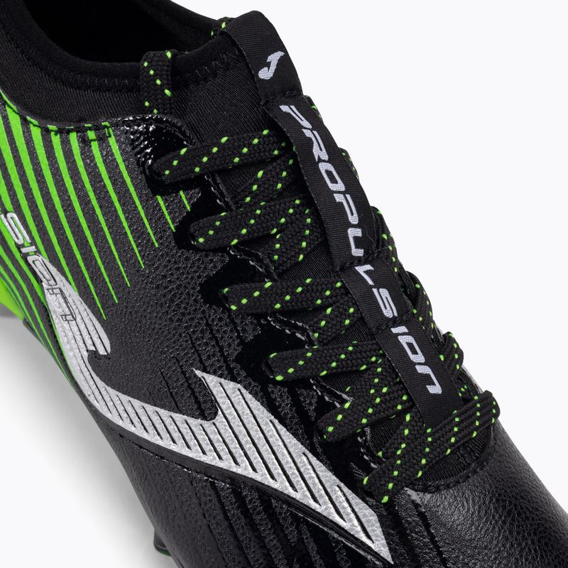 Joma Propulsion Cup FG black/green fluor men's football boots 8