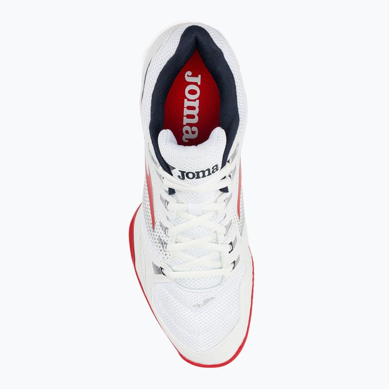 Men's tennis shoes Joma Master 1000 white/red 7