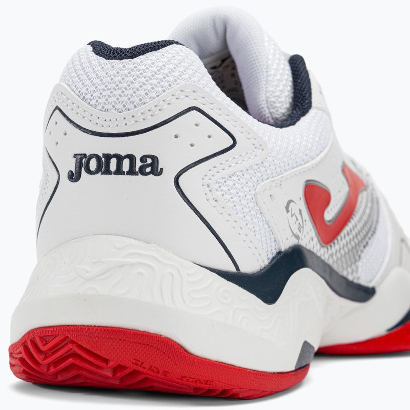Men's tennis shoes Joma Master 1000 white/red 10