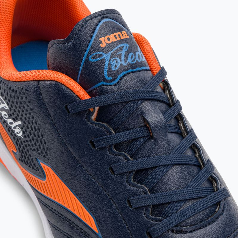 Children's football boots Joma Toledo Jr TF navy/orange 8