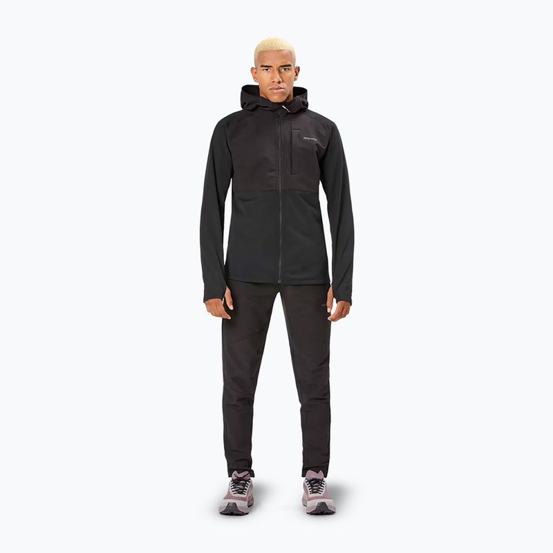 Men's NNormal Active Warm svart/black running jacket 2