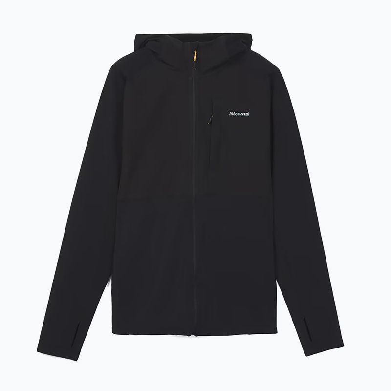 Men's NNormal Active Warm svart/black running jacket 4