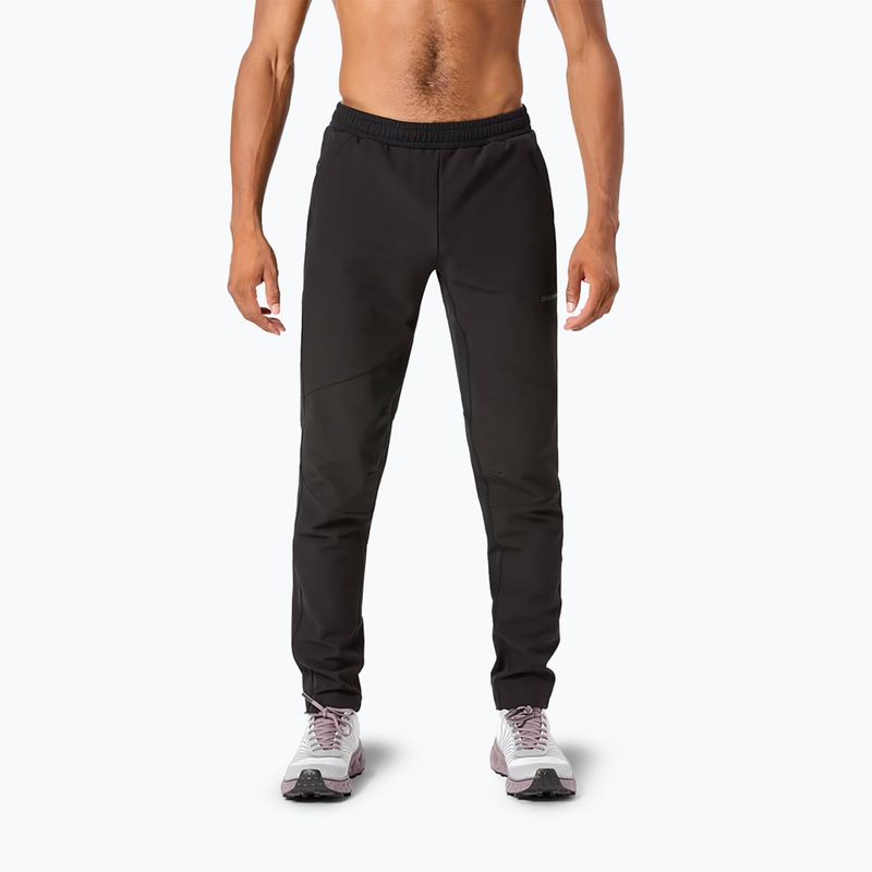 Men's NNormal Active Warm svart/black running trousers