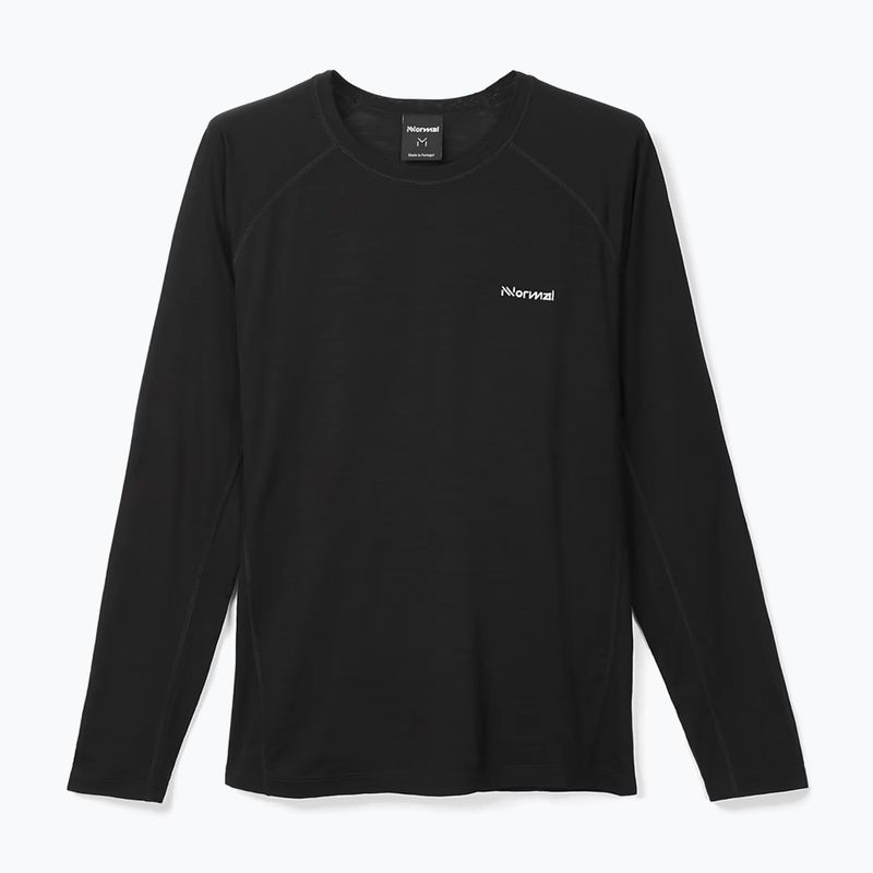 Men's NNormal Merino running longsleeve black 5
