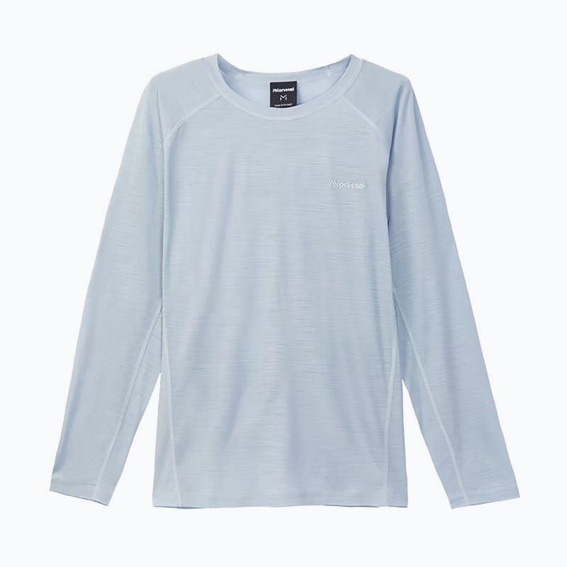 Men's NNormal Merino blue running longsleeve 5